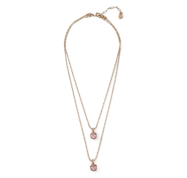 UNO de 50 Aura Pink Necklace