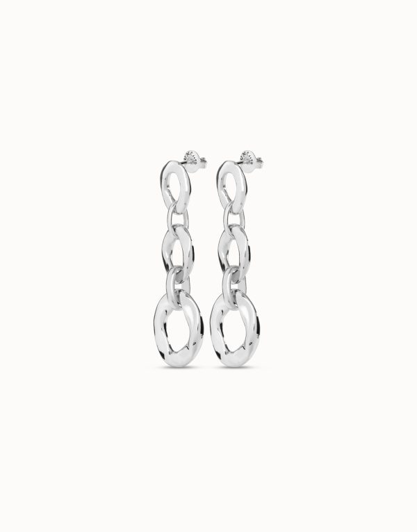 UNO de 50 YOLO Earrings Silver
