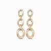 UNO de 50 YOLO Earrings Gold
