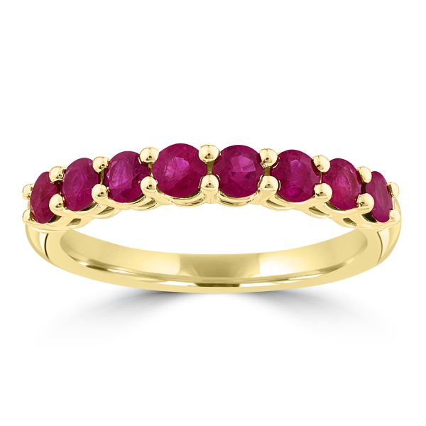 Ruby Ring in 9K Yellow Gold