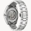 Bulova Men's Classic Automatic Silver and Black Watch 96A270 - Image 2