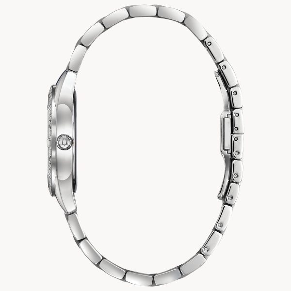 Bulova Women's Mother of Pearl & Diamond Watch 96R228 - Image 2