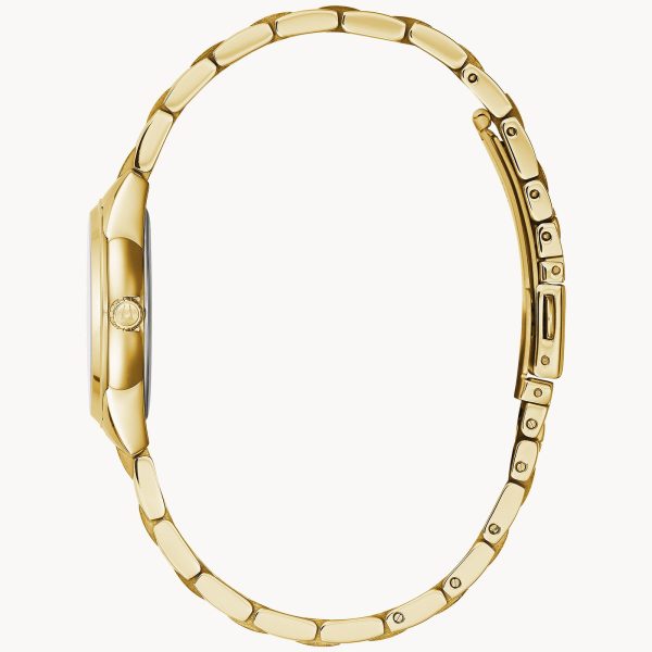 Bulova Women's Gold Diamond Watch 97P150 - Image 2