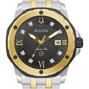 Bulova Men's Marine Star Series A Diamond Watch 98D175