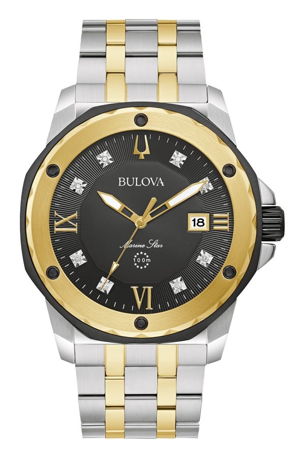 Bulova Men's Marine Star Series A Diamond Watch 98D175