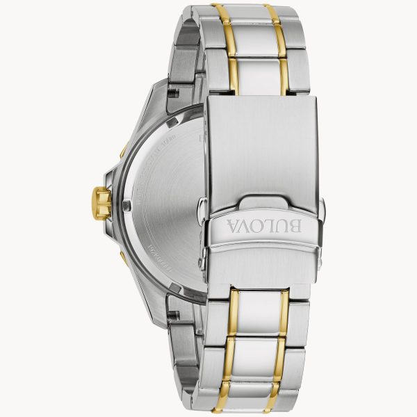 Bulova Men's Two Tone Series B Trio Tone Marine Star Watch 98B384 - Image 2