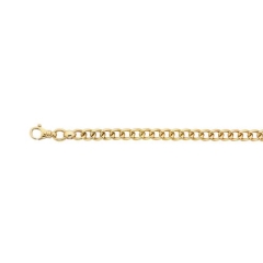 9ct Yellow Gold 140 Curb Bracelet