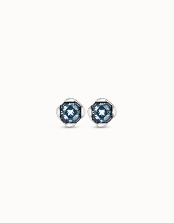 UNO de 50 | Aura Blue Earrings