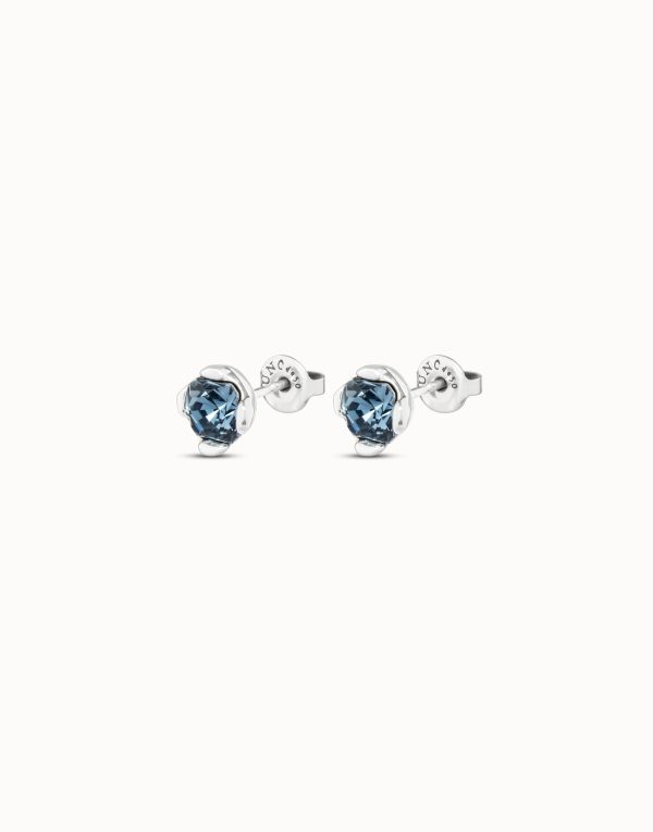 UNO de 50 | Aura Blue Earrings - Image 2