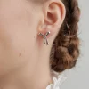 Karen Walker | Bow Studs Silver - Image 2
