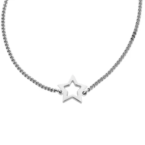 Karen Walker | Mini Star Necklace Silver