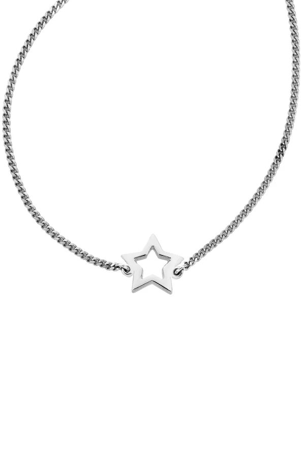 Karen Walker | Mini Star Necklace Silver