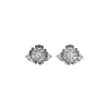 Karen Walker | Single Flower Studs Silver