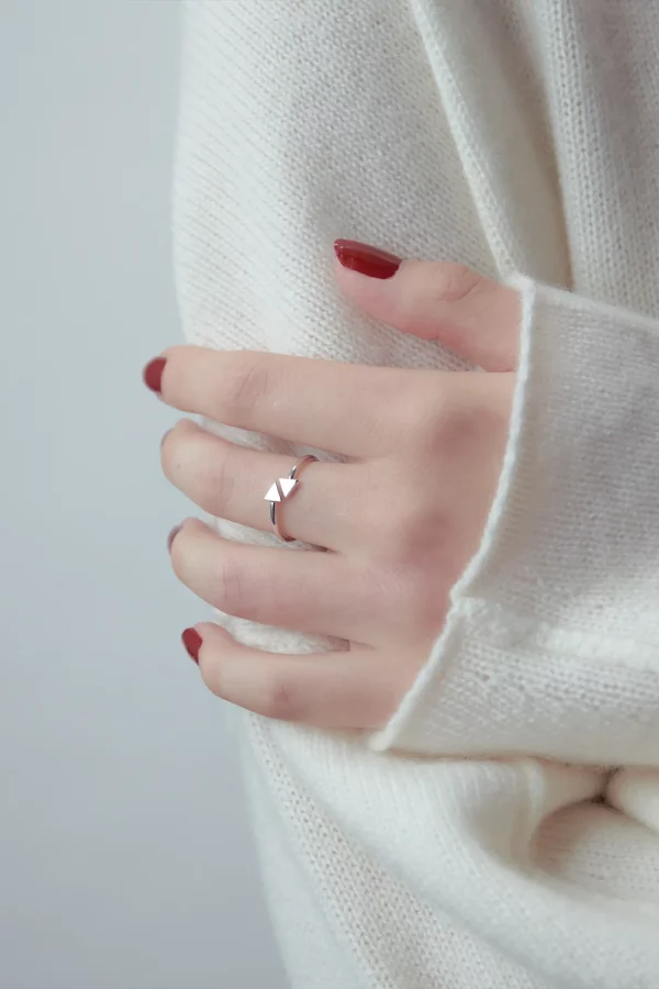 Karen Walker | Celestial Arrows Ring Silver - Image 2