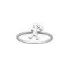 Karen Walker | Mini Runaway Girl Ring Silver