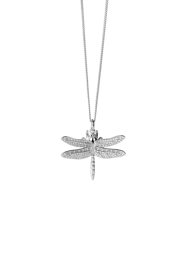 Karen Walker | Dragonfly Necklace Silver