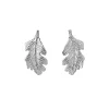 Karen Walker | Leaf Studs Silver