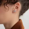 Karen Walker | Leaf Studs Silver - Image 2