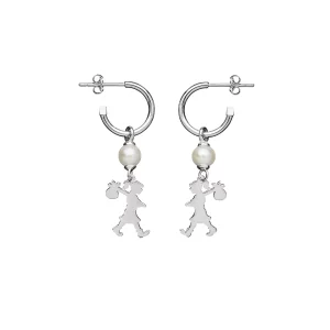 Karen Walker | Girl with a Pearl Earrings Silver