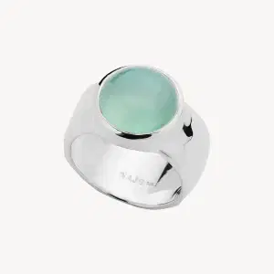 NAJO Chroma Aqua Chalcedony Ring