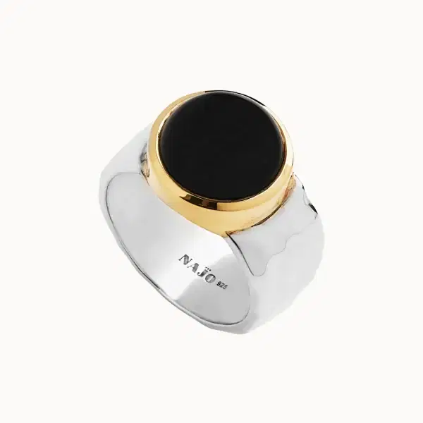 NAJO Chroma Black Onyx Ring