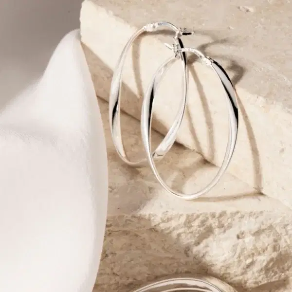 NAJO Cinta Large Hoop Earring - Image 4