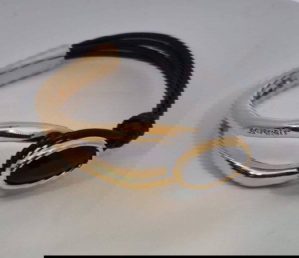 UNO de50 50-50 YGP Leather Tube Bracelet