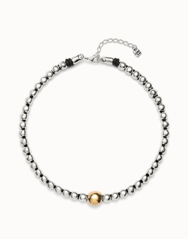 UNO de50 Beaded Short Necklace