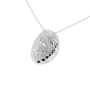Paua Necklace Memento Silver