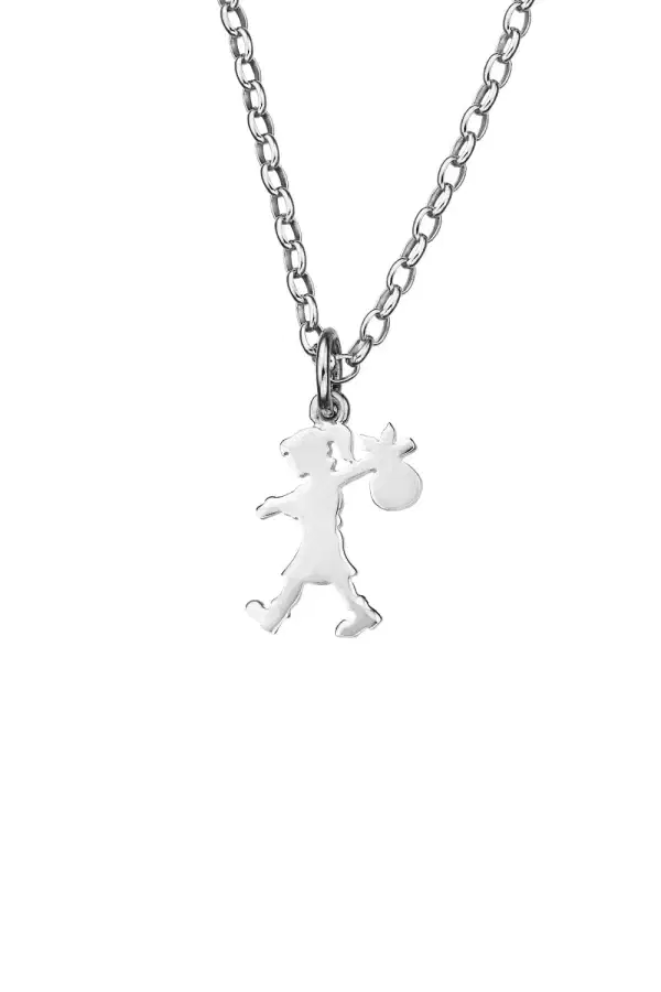 Karen Walker | Runaway Girl Pendant Silver