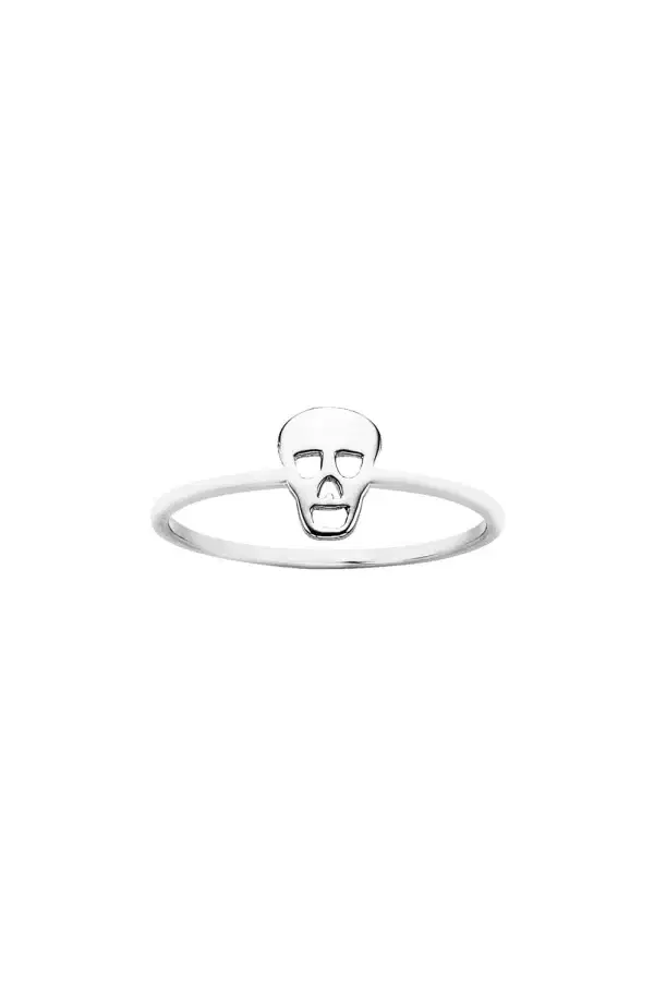 Karen Walker | Mini Skull Ring Silver