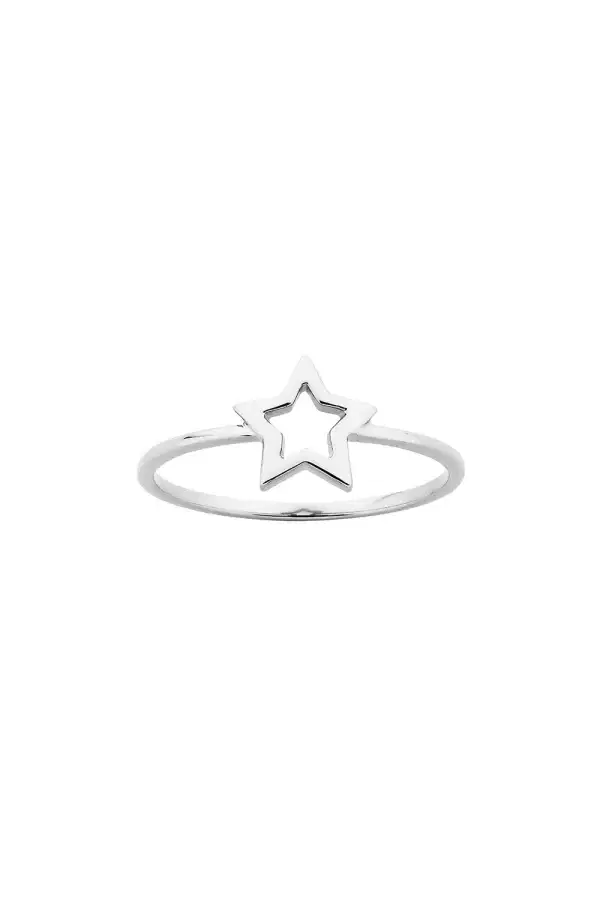 Karen Walker | Mini Star Ring Silver